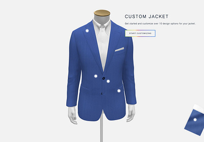 Real time Fashion Configurator 3d graphic design motion graphics ui