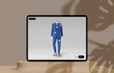 Real time Fashion Configurator 3d graphic design motion graphics ui