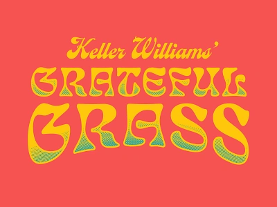 Keller Williams Lockup band bluegrass concert grateful jackson jam band lettering lockup music ohno pscychedelic treatment typography