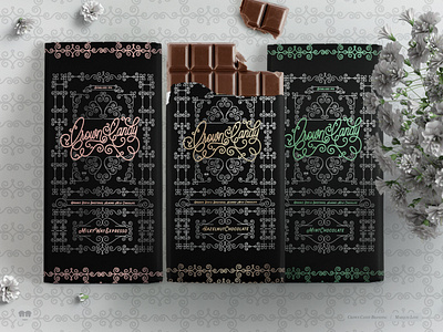 Crown Candy - ( Paleo Edition Chocolate Bars ) 8 of 12 branding chocolate chocolate bar clean design graphic graphic design icon illustration label label design lettering logo packaging paleo script sugar typography vector