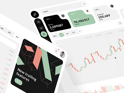 Crypto Wallet Dashboard bitcoin blockchain coin crypto crypto app crypto currency design ethereum exchange financial app graphic design illustration nft ui ux