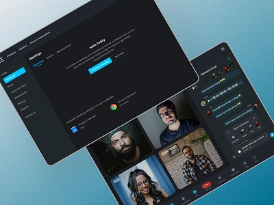 See - Video Conferencing Tool (Desktop Version) app conference design desktop figma meeting ui uiux ux uxui video video call video conferencing web web tool