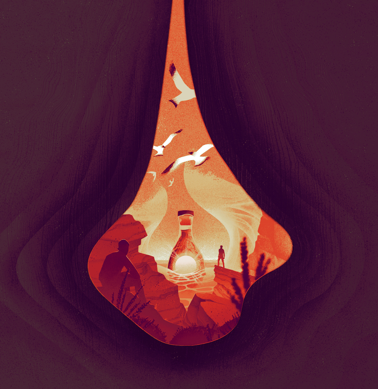 The Art of Harmony animation conceptual digital editorial eleni debo folio lab folioart illustration texture whisky