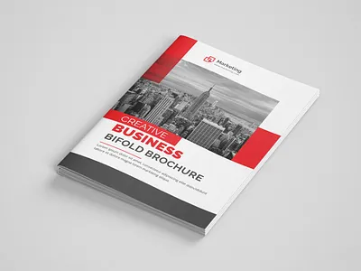 Corporate Bifold Brochure identity