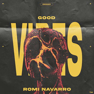 Good Vibes design graphic design illustration music poster