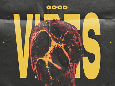 Good Vibes design graphic design illustration music poster