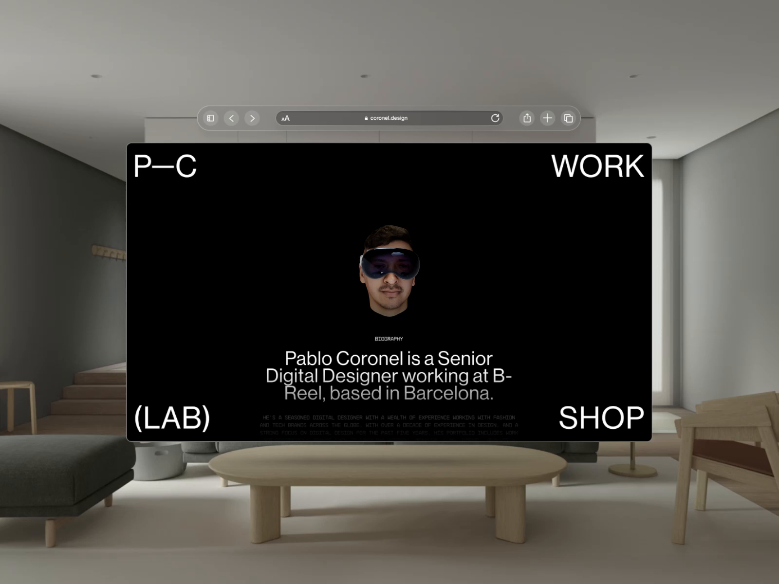 Example of Vision Pro | Portfolio Update