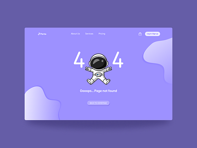 404 Error Page 404 design error page figma ui ux uxui design