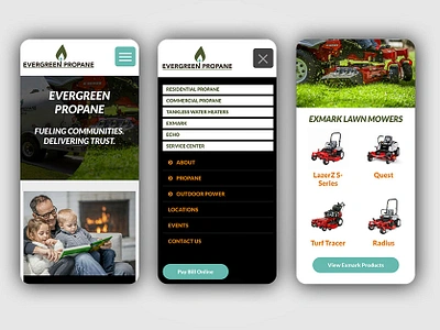 Mobile Design darold pinnock design dpcreates mobile design pinnock propane ui wed design