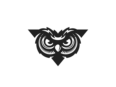 Owl for Paul Ibou animal artist bird brand branding famous hero ibou logo mark nagual design owl paul