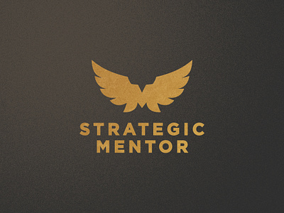 Strategic Mentor branding design graphic design logo