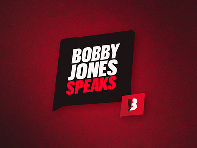 Bobby Jones Speaks branding design graphic design logo