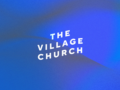 The Village Alternate Wordmark branding design graphic design logo