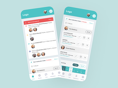 Health app app design health health app interface ui uidesign