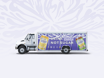 Lemonade Drink Truck Design beverage drink graphic design mock up vehicle