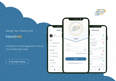 Financial Management - 100 android app appdesign application design experinece finance interfacedesign ios management ui uidesign uiux ux uxdesign