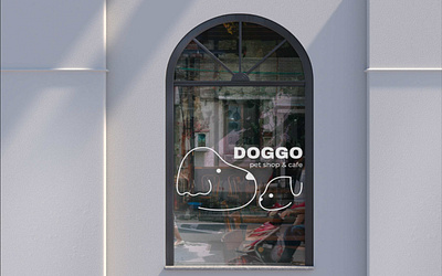 Doggo Pet Shop & Cafe - Branding branding branding identity design graphic design logo logo design product design