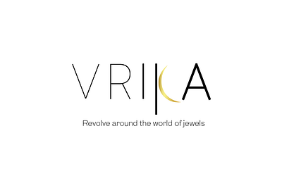 Vrika Jewellery Branding branding branding identity design graphic design logo logo design product design