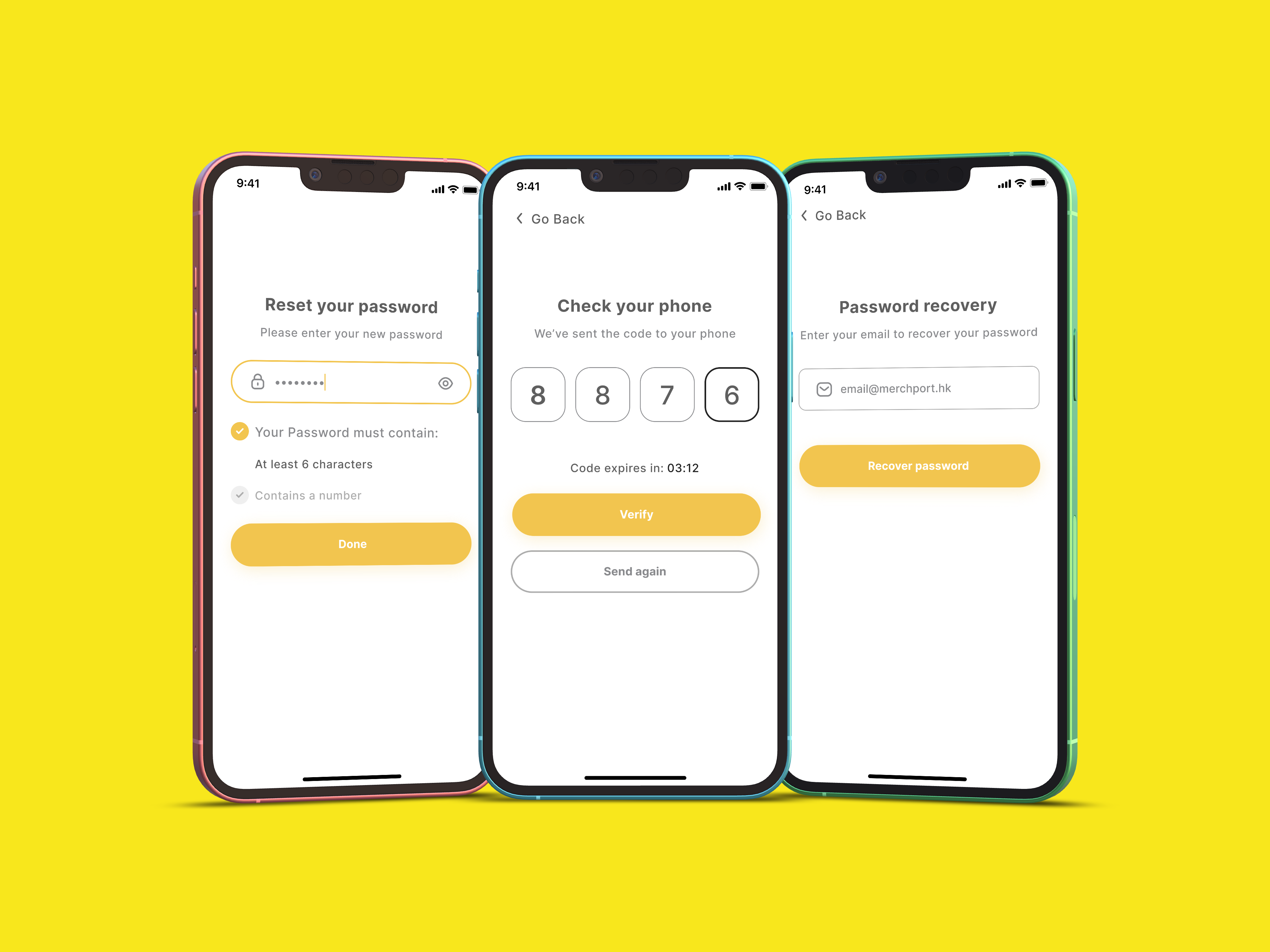 Browse thousands of Reset Password Mobile images for design inspiration ...