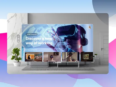 ⚡ VisionMax - Virtual Computing Interface ar mr visionos visionpro vr