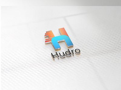 Hudro Logo Design branddesign branding creativelogo graphic design hudrologo logo logoconcept logodesign logoprocess modern vectplus
