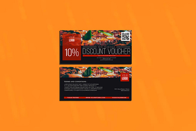 Coupon/Gift Card Design banner banner design branding coupon coupon design cupon cupon design design events poster facebook banner flyer food poster graphic design instagram post poster print design rollup social media post twitter banner