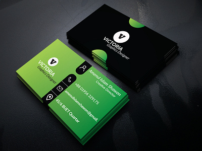 Business cards designed for personal use. branding design graphic design illustration ui vector