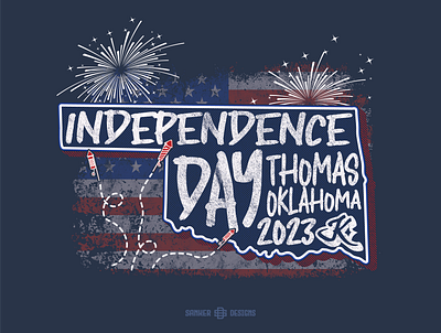 Independence Day T-Shirt Design 4th of july illustrator independence day logo logo design sanker vector vector design