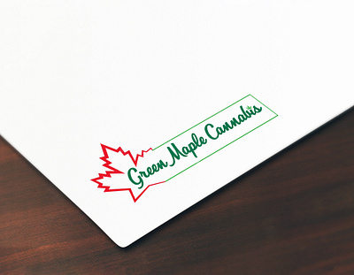 LUXURY SIMPLE CANNABIS WEED CBD LOGO DESIGN logo mylar bag design