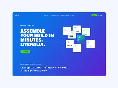 FIS Banking as a Service Hub design ui ux