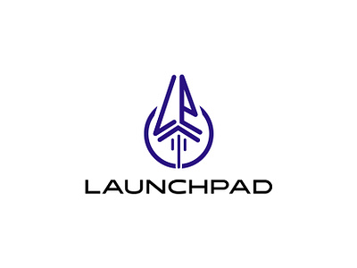 Launchpad Logo Design best logo branding creative logo cybersecurity design emblem graphic design illustration iot lettermark logo logo design logo designer logotype monogram software startup symbol mark tech logo vector