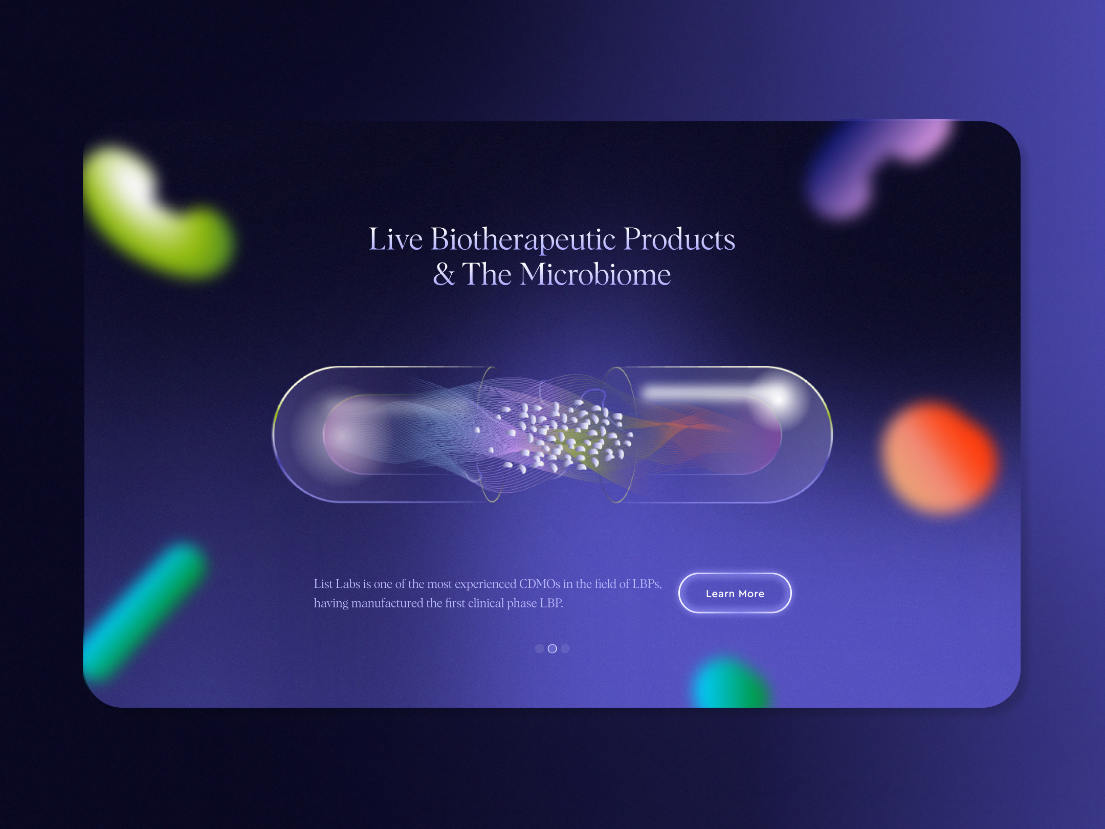 Homepage Animation for List Labs animaton branding custom design illustration