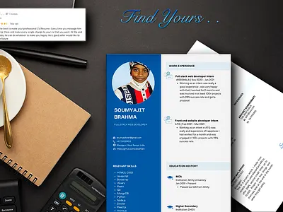 Job Winning RESUME career cv cv design cv writing dream job expert designer graphic design identit resume resume design resume template resume writing writing