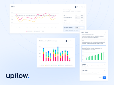 Upflow - Analytics assets analytics chart figma product design ui