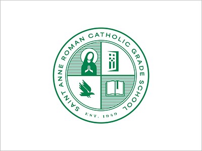 Catholic School Logo and Rebrand branding design graphic design logo vector
