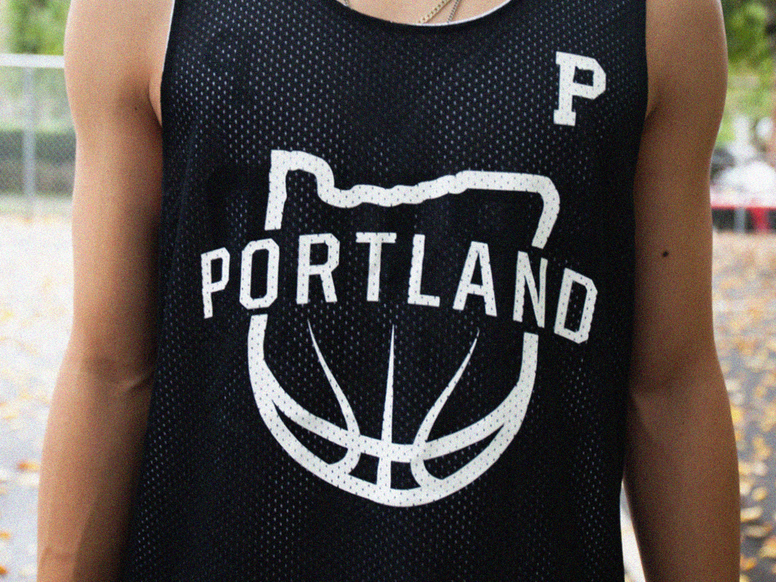Portland Basketball apparel badge basketball brand brand design branding graphic graphic design logo logo design logo type nba nike oregon pnw portland sports type typography wordmark