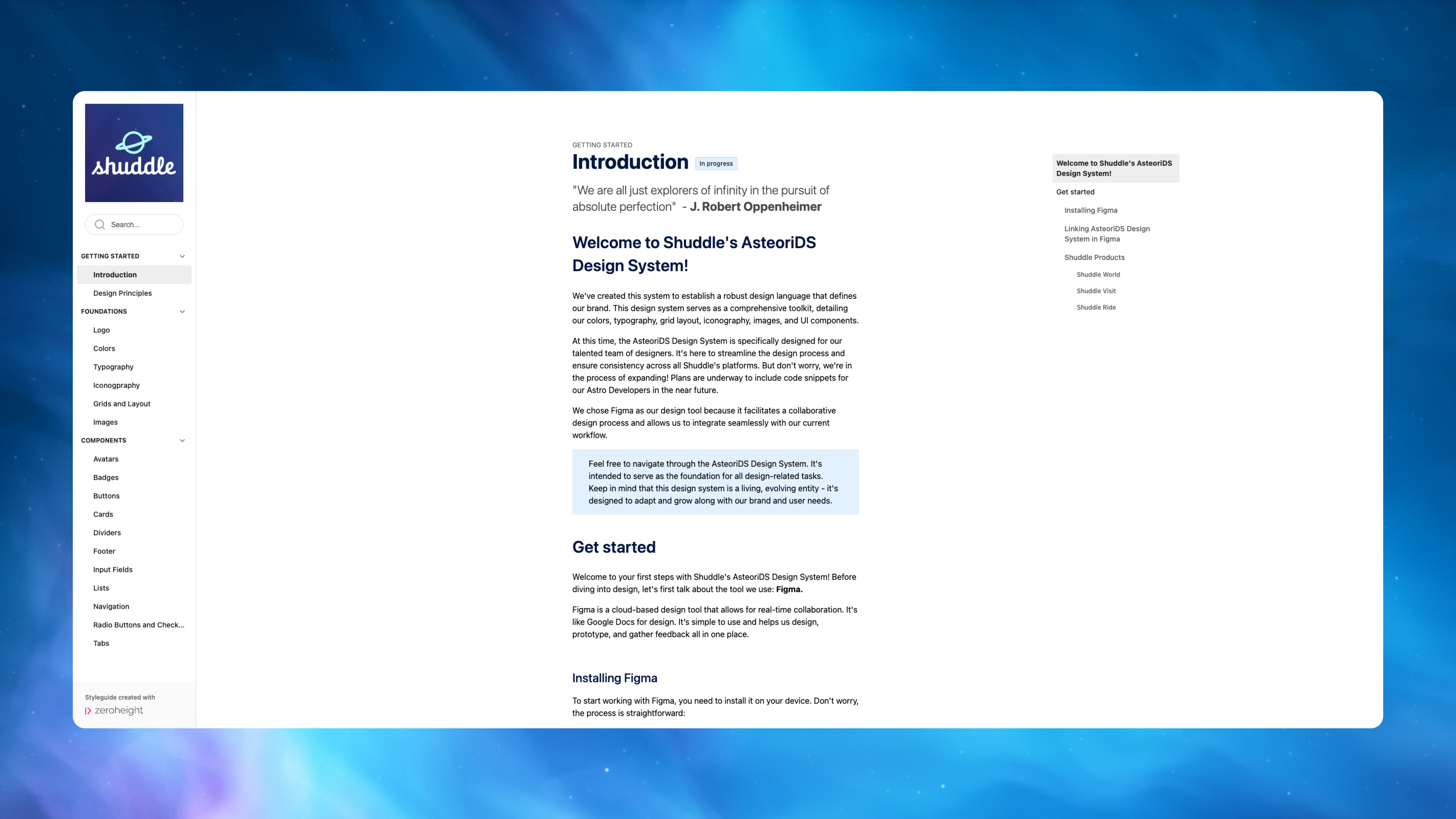 Shuddle's Reference Site: Introduction