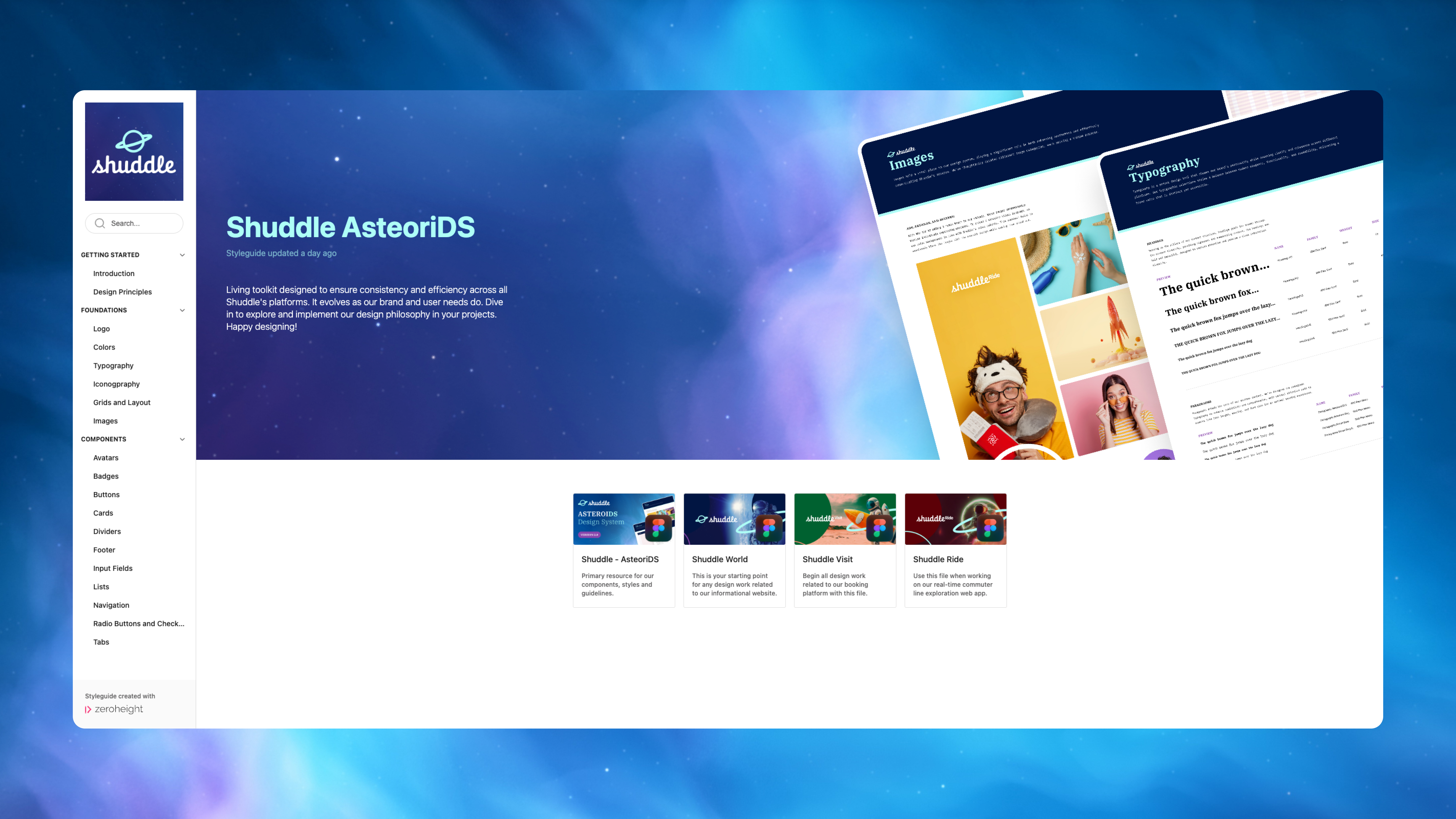 Shuddle's Reference Site: Cover Page