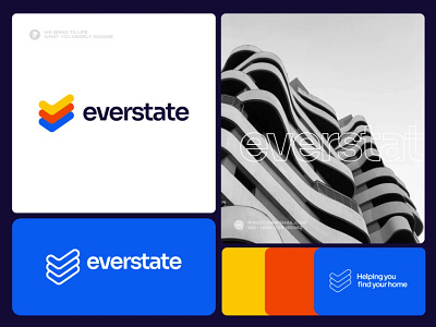 Everstate Real Estate Logo Design
