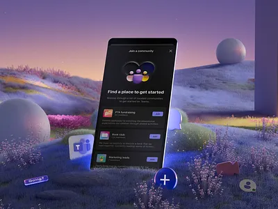 Teams for Life imagery animation design illustration microsoft