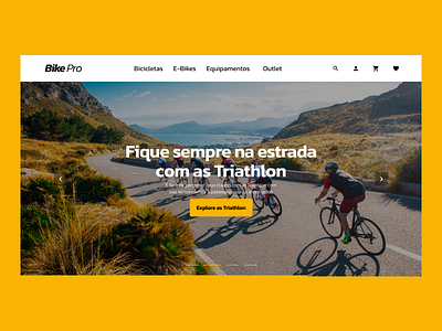 Bike Pro bike design ecommerce landingpage ui uidesign website