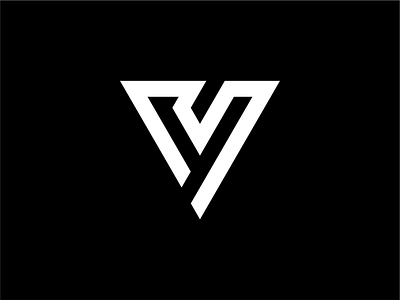 Minimalism VY Letter Initial Logo abstract branding business design logo monogram vector vy initial logo vy letter logo vy logo yv initial logo yv letter mark yv logo