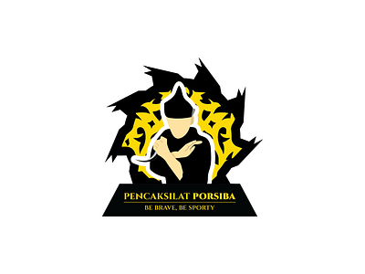Martial arts logo dagger indonesia java jawa logo martial arts mascot pencaksilat silat sriwijaya training training centre