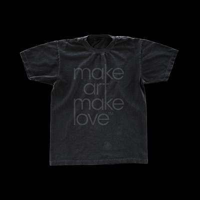 Make Art Make Love... adobe photoshop appareldesign branding clothing design dribbble graphic design minimal minimalist modern photoshop tshirt tshirtdesign