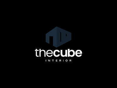 The Cube Interior architect box branding bulding character cube decoration design graphic design home icon interior logo symbol unique vector