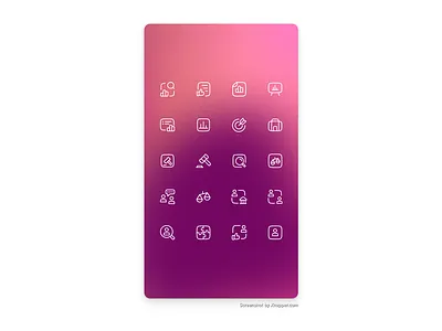 Business and Marketing Icon Design branding design frontend graphic design icon icon design illustration logo ui ux vector webdesign