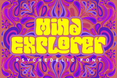 Free Psychedelic Font - Mind Explorer love font old font