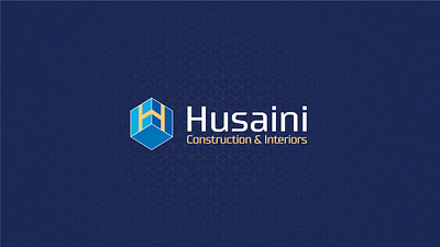 Reinventing the Visual Identity of Husaini Construction branding construction logo corporate identity design graphic design identity interior brand interior rebranding logo rebranding
