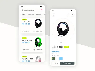 Currently In-Stock - Daily UI #096 096 app currently dailyui design figma in stock mobile online product store ui