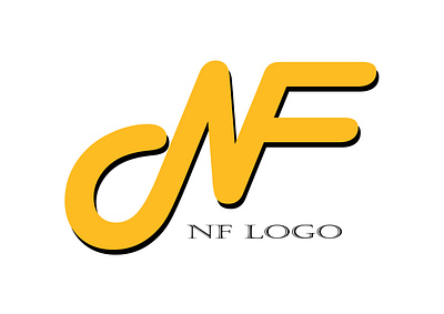 NF logo 3d branding business logo design graphic design illustration logo logo desing nf logo vector